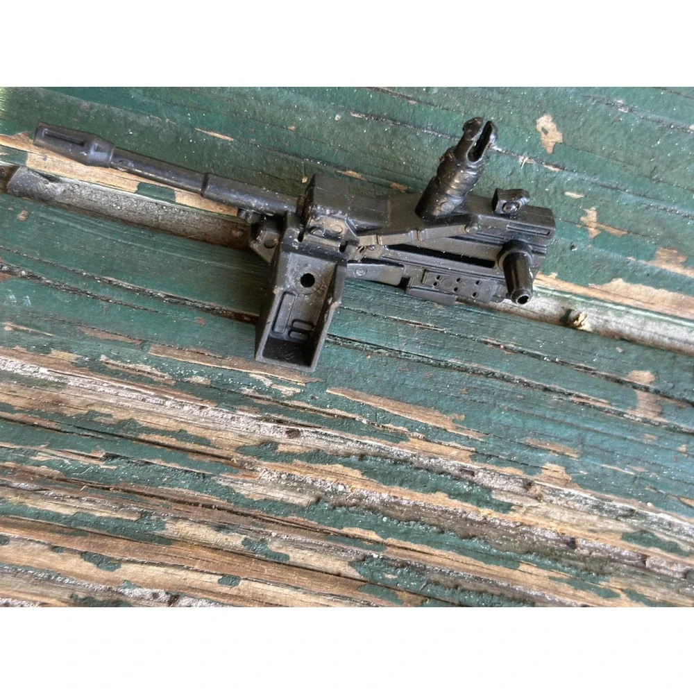 Vintage GI Joe Mauler MBT Tank Side Machine Gun Accessory Black 1985 Part